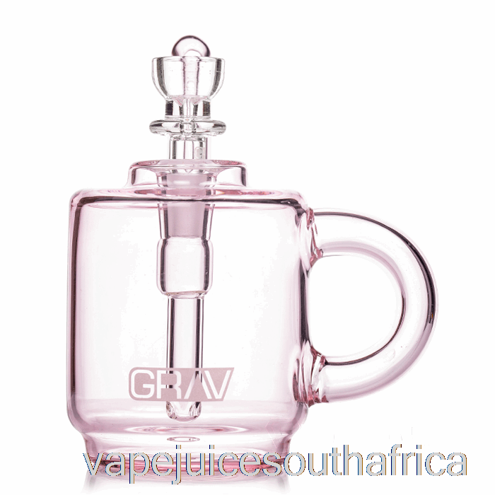 Vape Juice South Africa Grav Coffee Mug Pocket Bubbler Pink